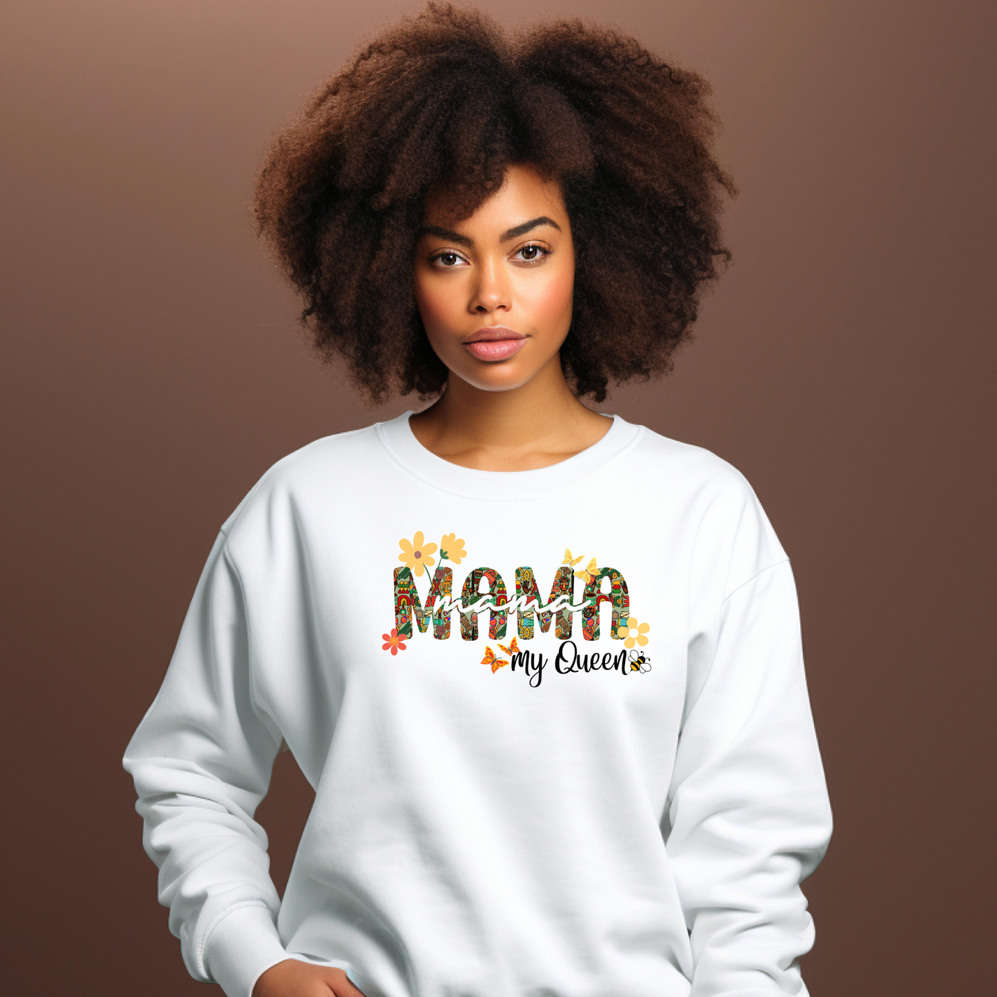 Mama My Queen Mothers Day Royal Sweatshirt