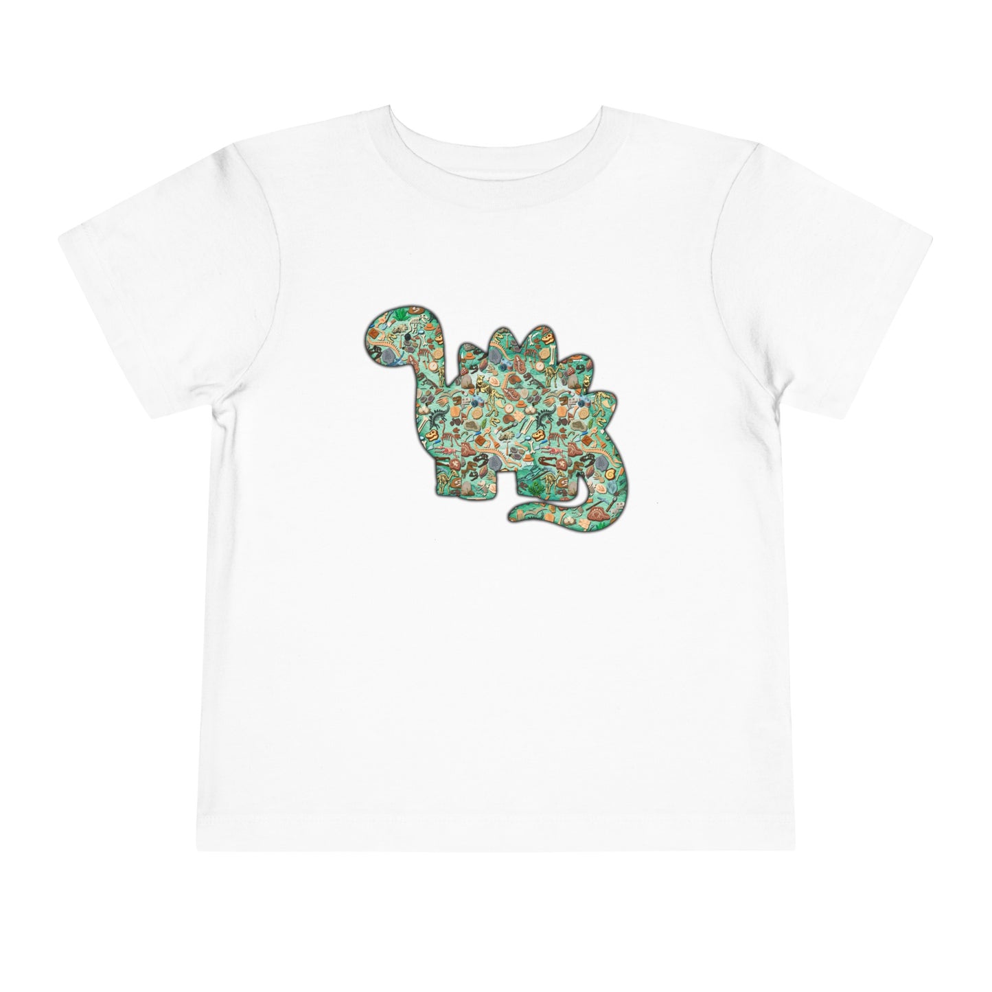 Roar-tastic Toddler T-Shirt with baby Stegosaurus Design