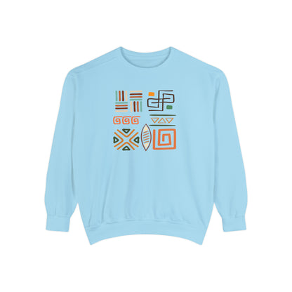 Abstract African symbols Unisex Comfort Sweatshirt