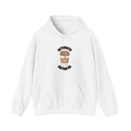 'Activate On the Go' Coffee Hoodie