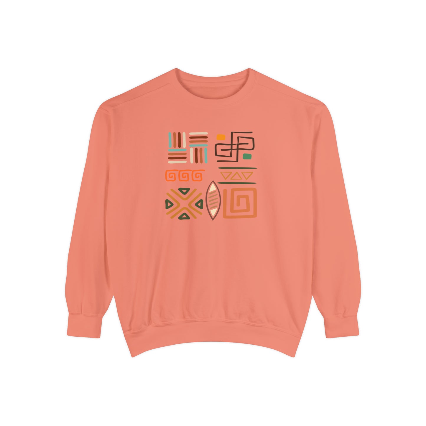 Abstract African symbols Unisex Comfort Sweatshirt