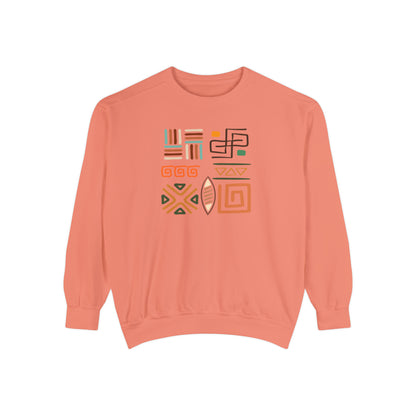 Abstract African symbols Unisex Comfort Sweatshirt