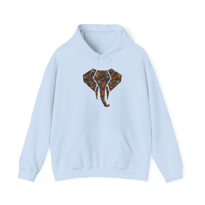 Unisex African Elephant Hooded Sweatshirt/Hoodie