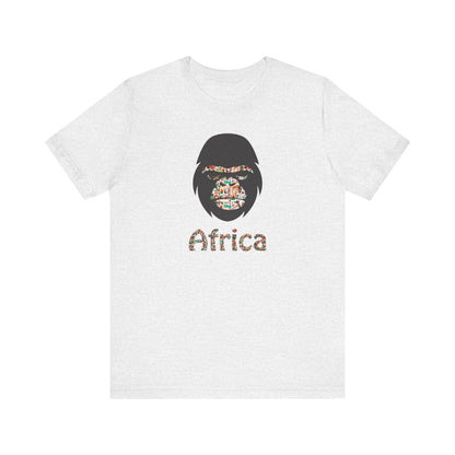 African Gorilla Short Sleeve T Shirt