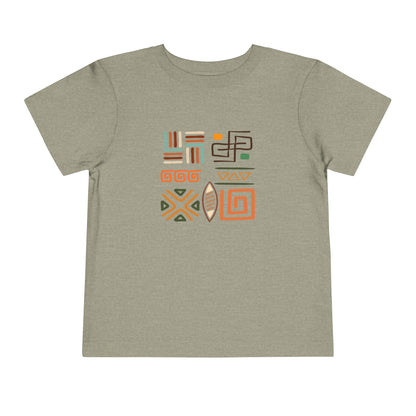 African Patterns - Unisex Toddler Short Sleeve T-shirt