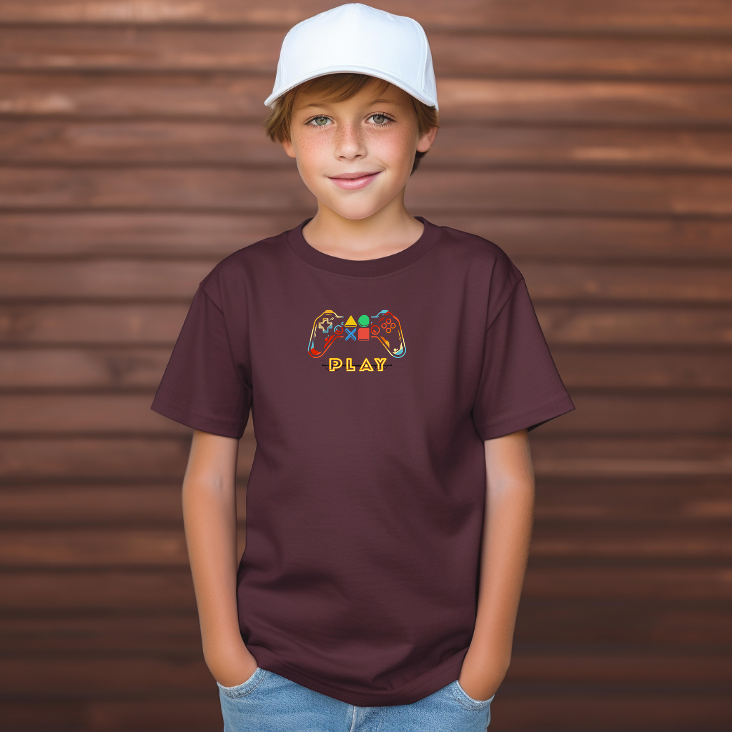 Gamer Kid Controller T Shirt