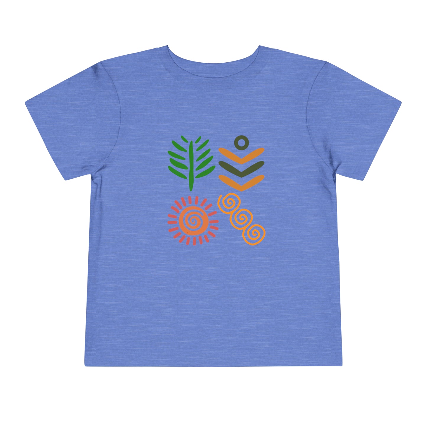 Spring themed African Pattern - Toddler Short Sleeve T-shirt