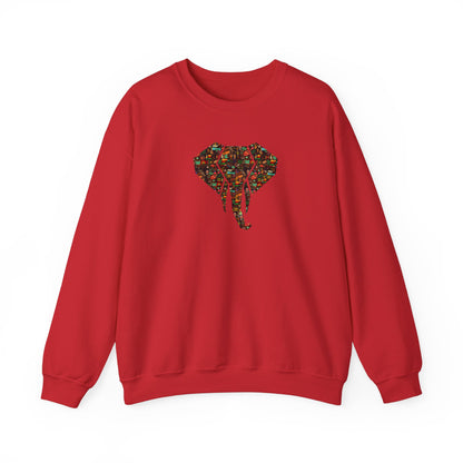 Unisex African Elephant Sweatshirt