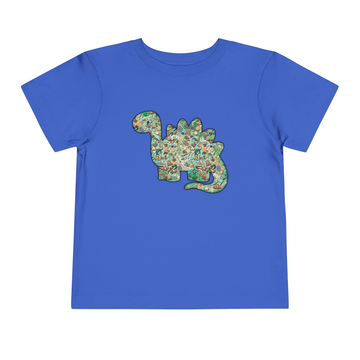 Roar-tastic Toddler T-Shirt with baby Stegosaurus Design