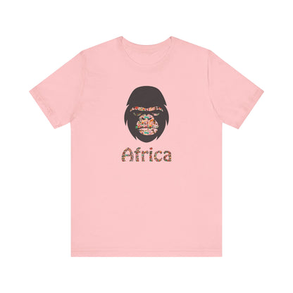 African Gorilla Short Sleeve T Shirt