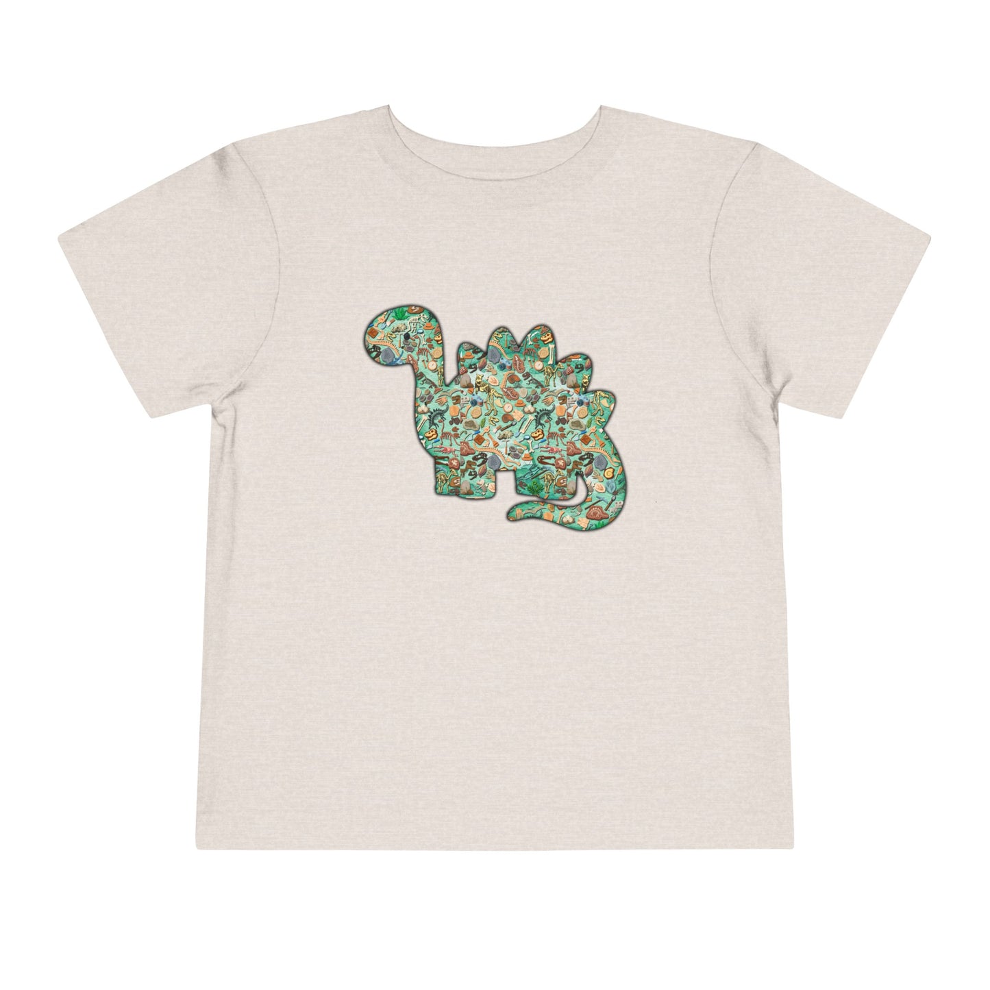 Roar-tastic Toddler T-Shirt with baby Stegosaurus Design