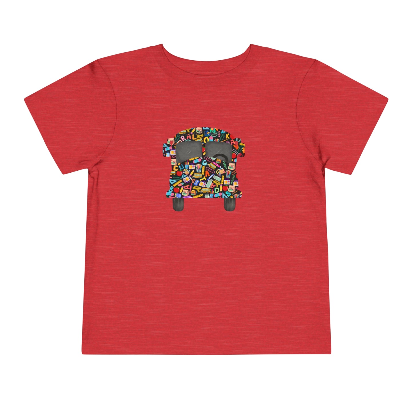 School Bus Toddler T Shirt, Preschool TK, Kindergarten