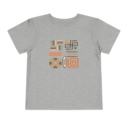 African Patterns - Unisex Toddler Short Sleeve T-shirt