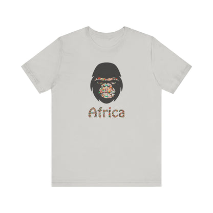 African Gorilla Short Sleeve T Shirt