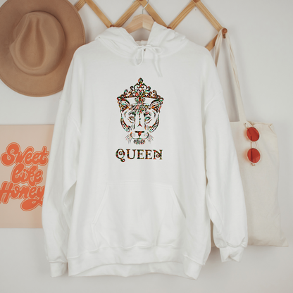 Queen Lioness Hooded Sweatshirt