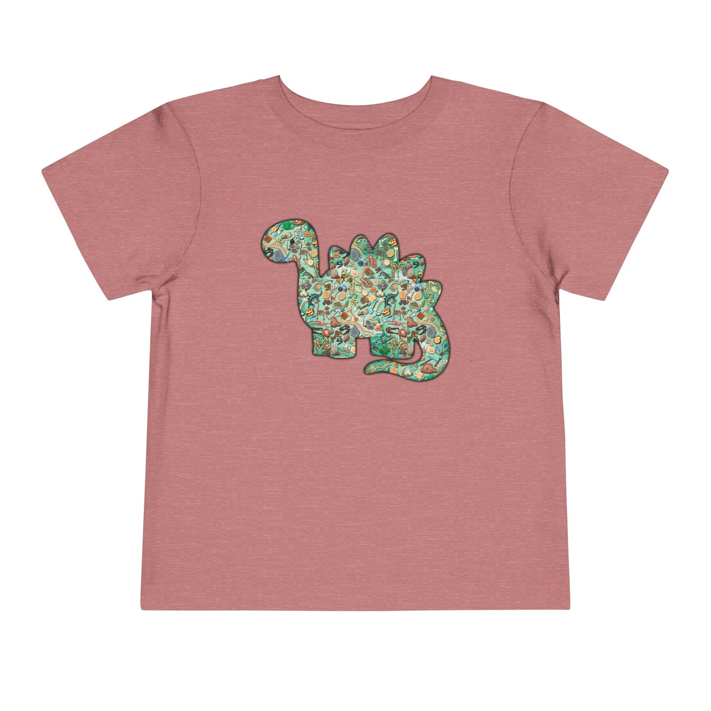 Roar-tastic Toddler T-Shirt with baby Stegosaurus Design