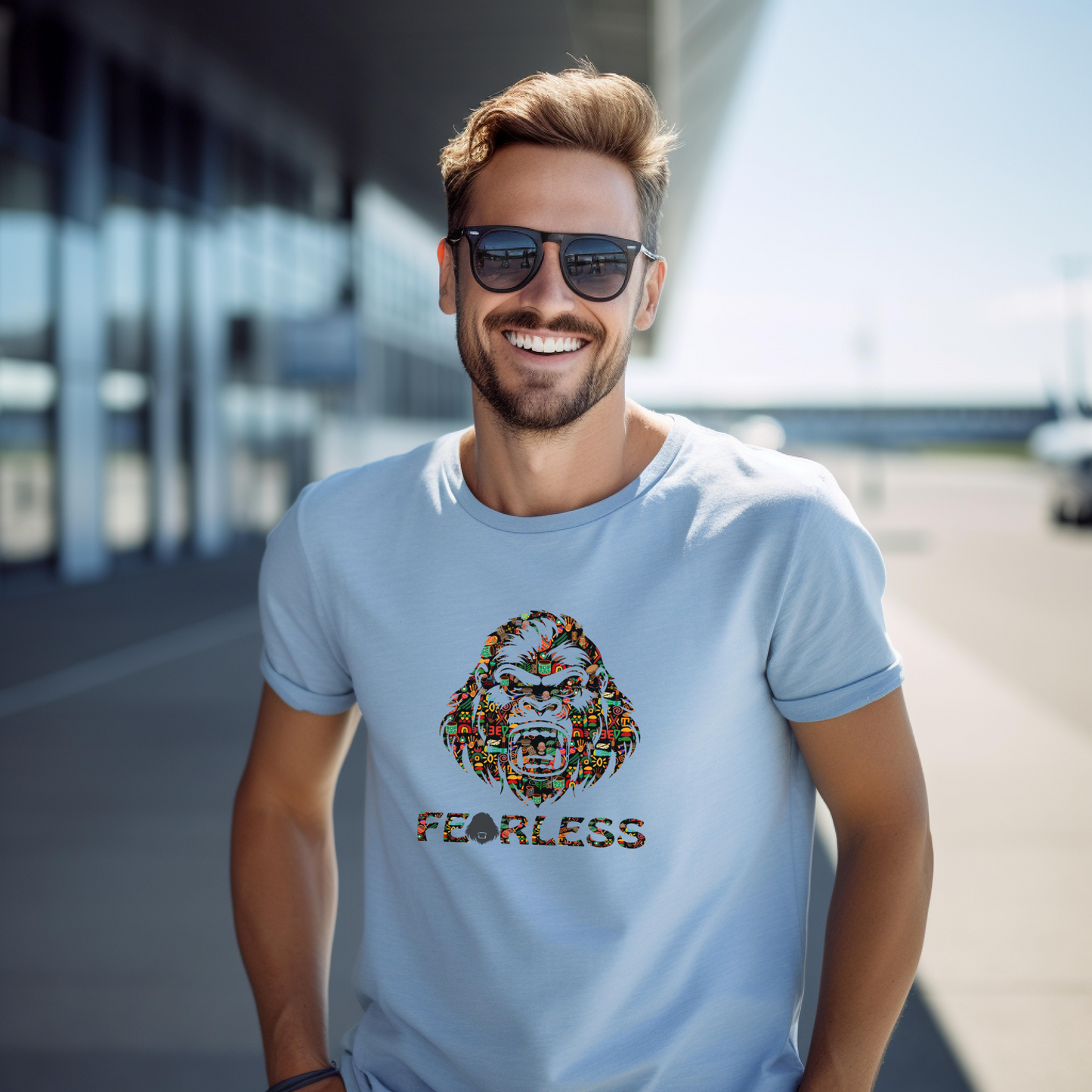 Fearless Heavy Cotton Tee Shirt