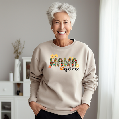 Mama My Queen Mothers Day Royal Sweatshirt