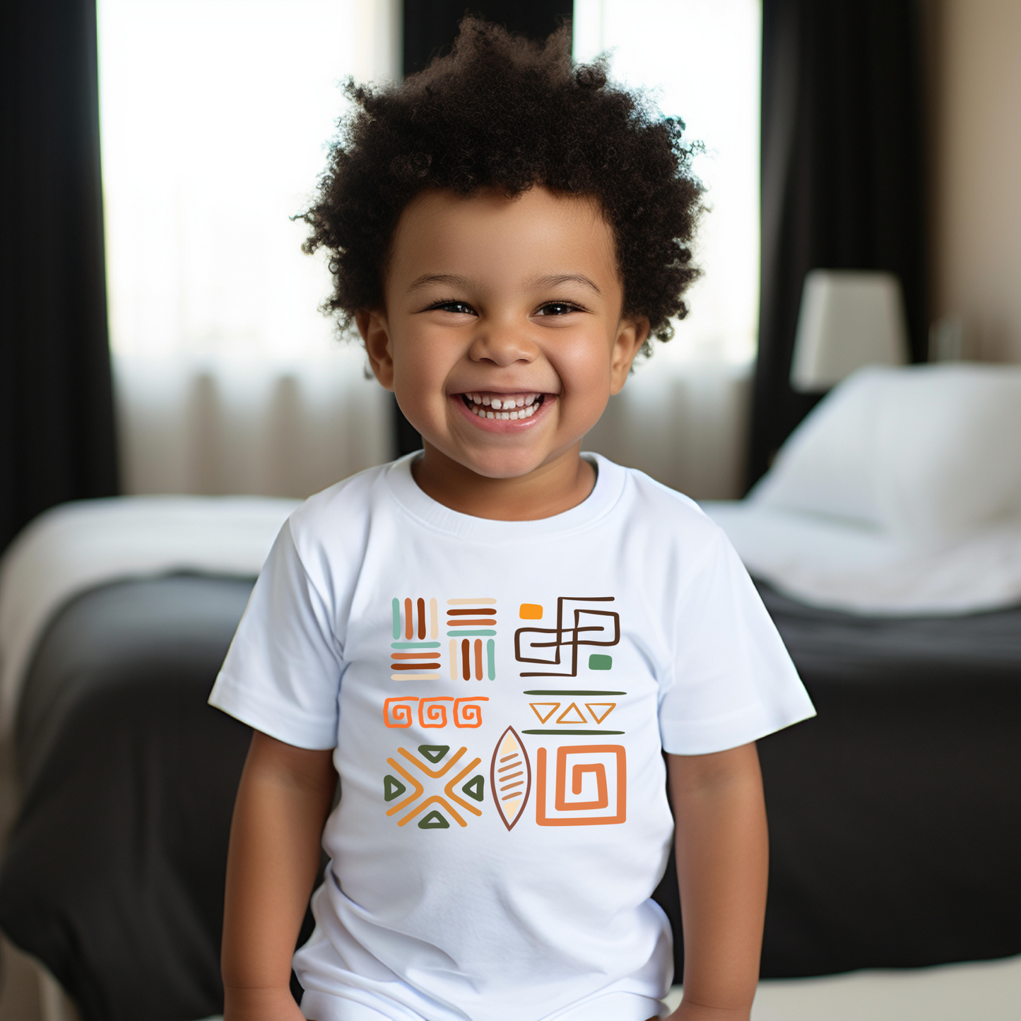 African Patterns - Unisex Toddler Short Sleeve T-shirt