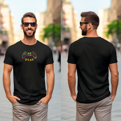 Gamer "PLAY" T Shirt for Adults