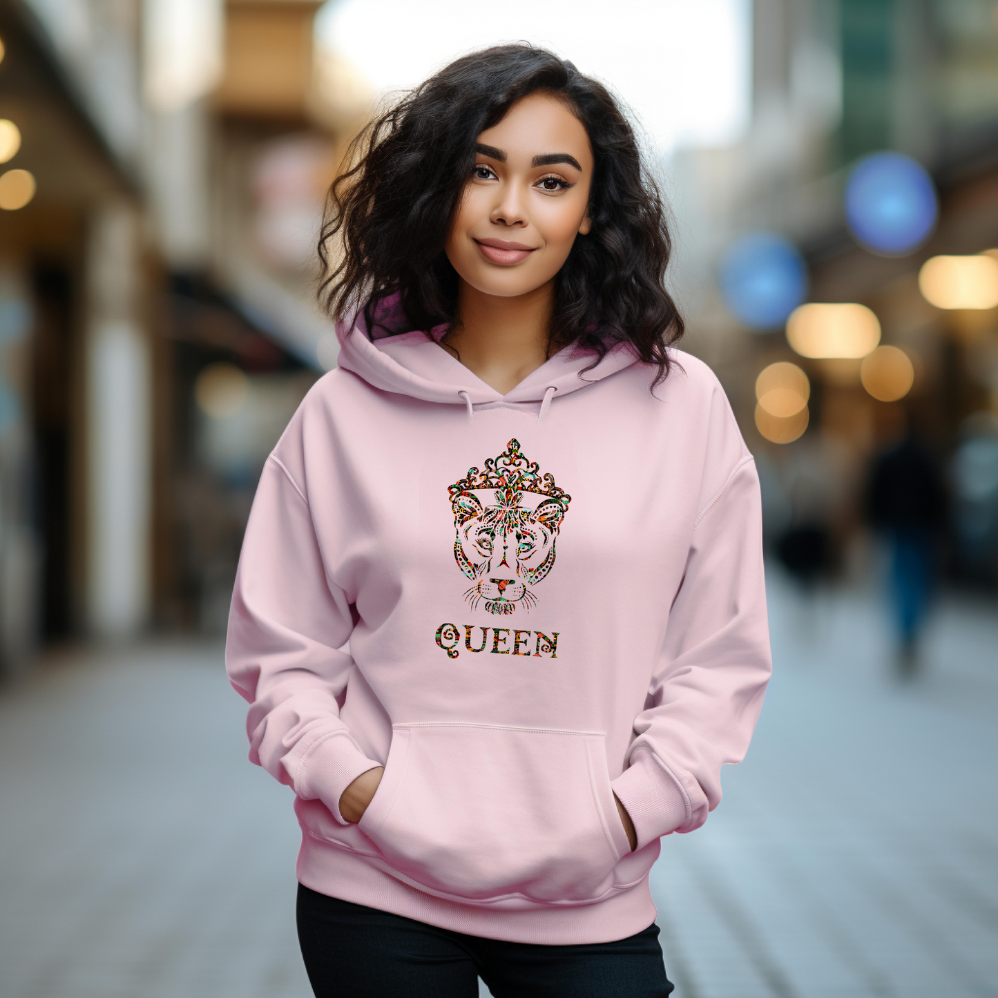 Queen Lioness Hooded Sweatshirt