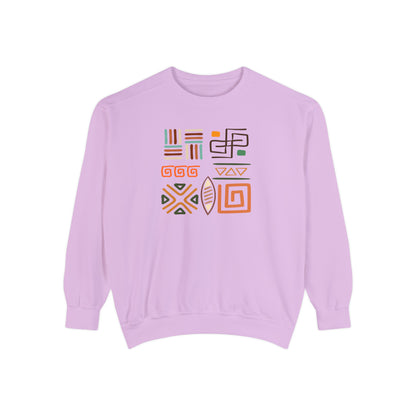 Abstract African symbols Unisex Comfort Sweatshirt