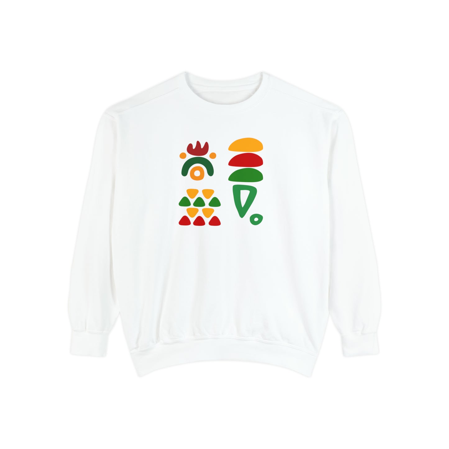 Colorful African Symbols Unisex Comfort Sweatshirt