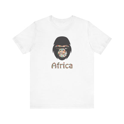 African Gorilla Short Sleeve T Shirt