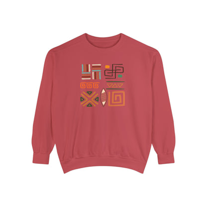 Abstract African symbols Unisex Comfort Sweatshirt