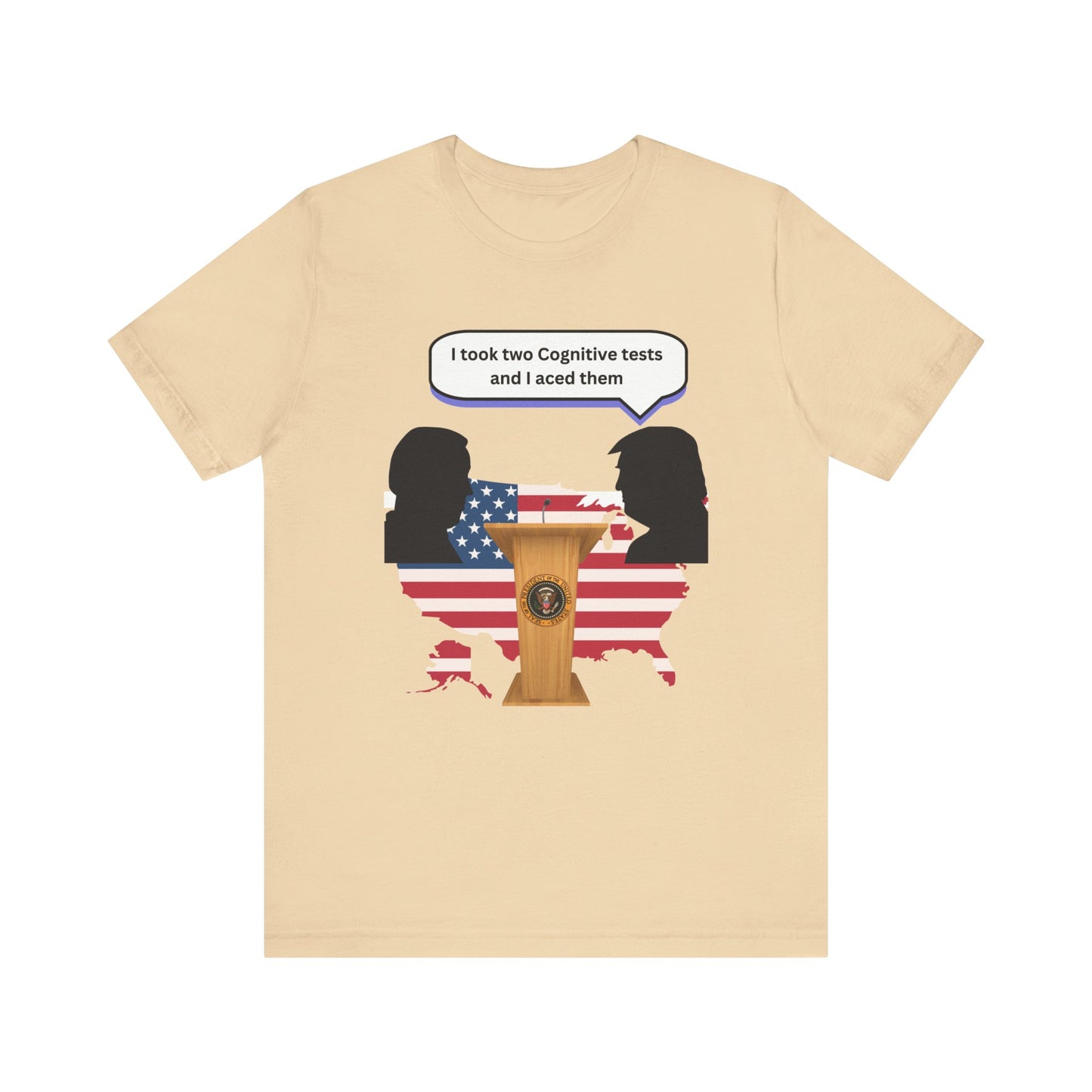 2024 US Presidential Debate Shirt, I took two Cognitive Test and Aced them