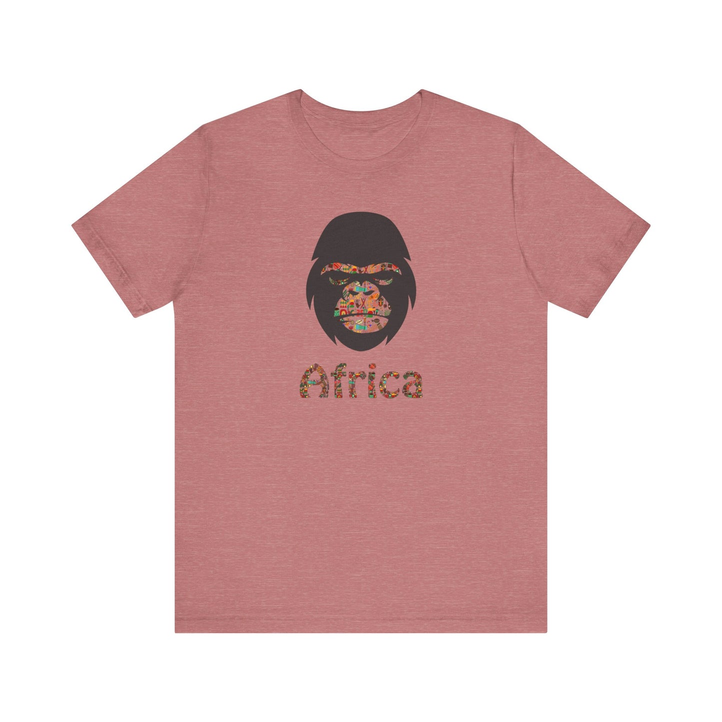 African Gorilla Short Sleeve T Shirt