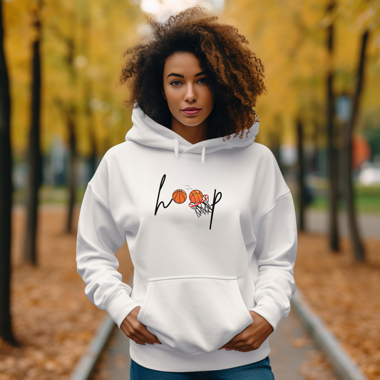 Hoop Basketball Hoodie/ Hooded Sweatshirt