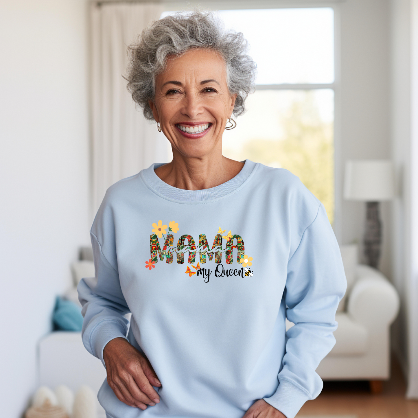 Mama My Queen Mothers Day Royal Sweatshirt