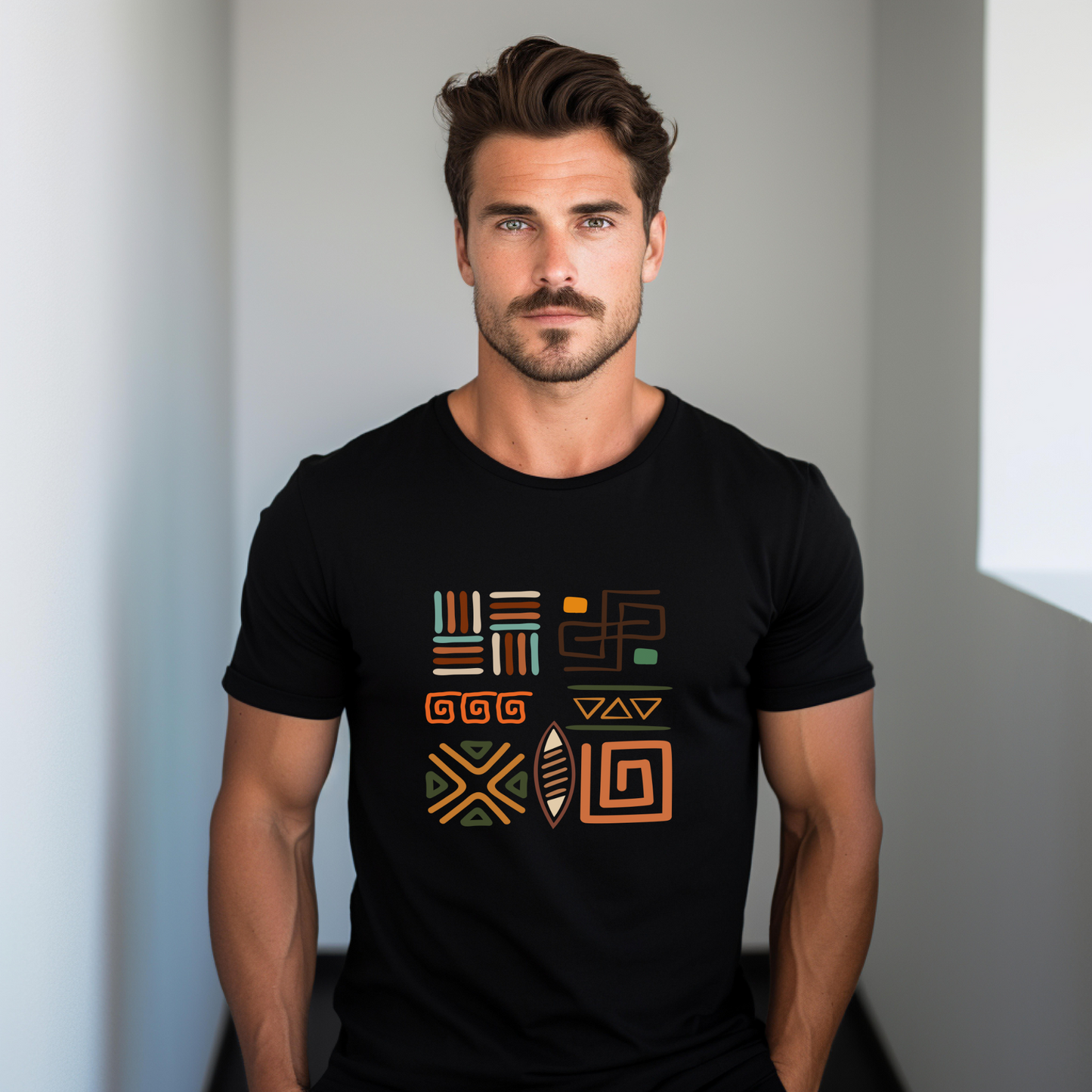 Abstract African Prints Unisex Adult T Shirt