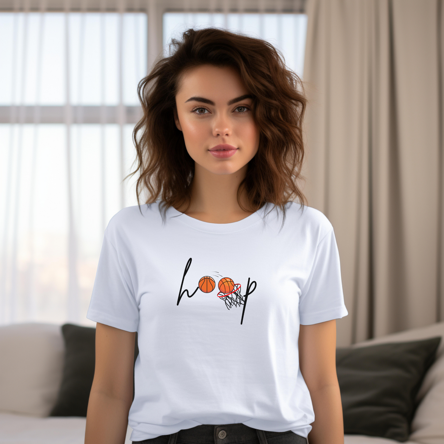 Hoop Basketball T Shirt