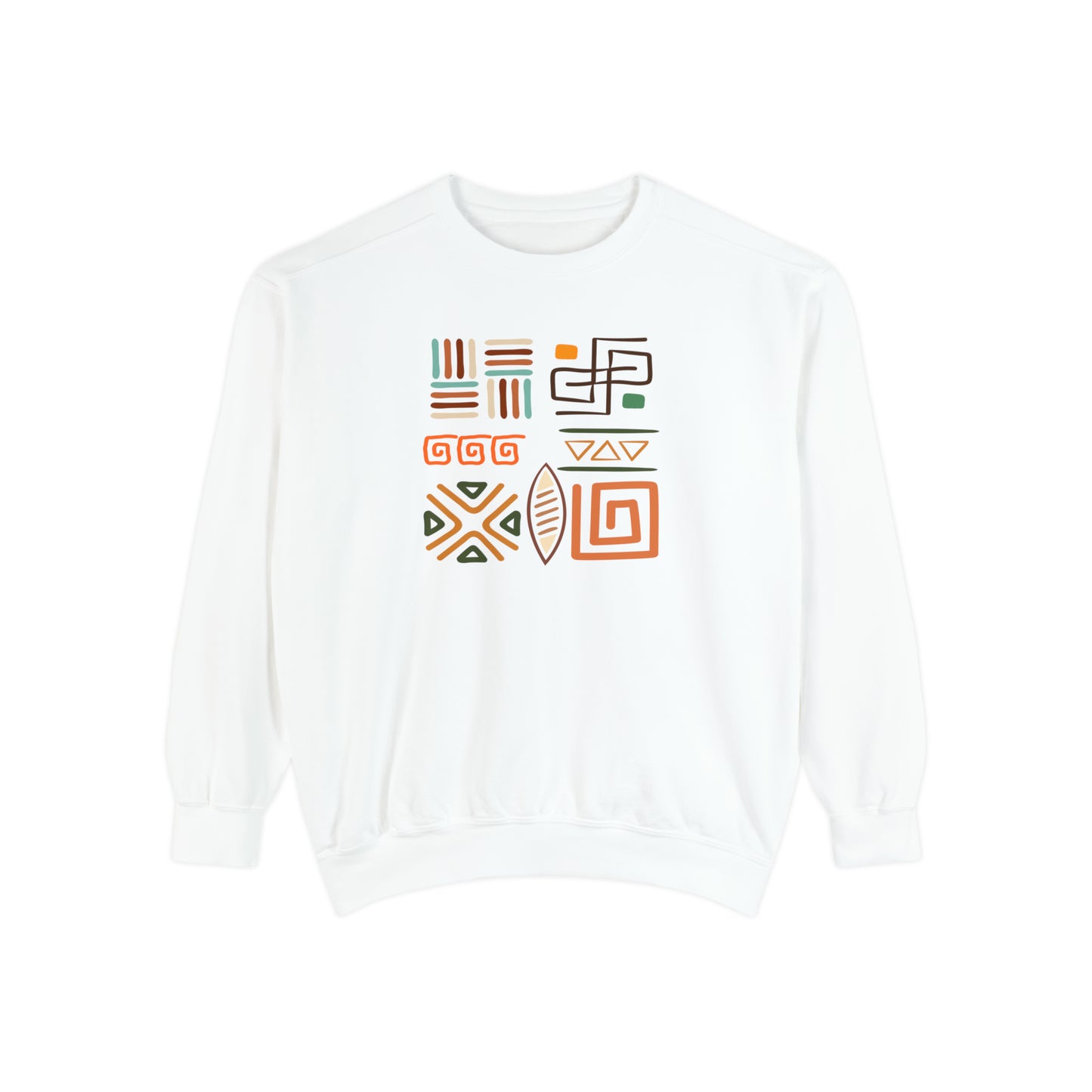 Abstract African symbols Unisex Comfort Sweatshirt