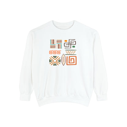 Abstract African symbols Unisex Comfort Sweatshirt