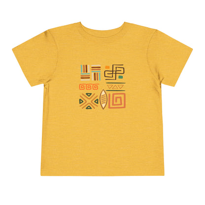 African Patterns - Unisex Toddler Short Sleeve T-shirt