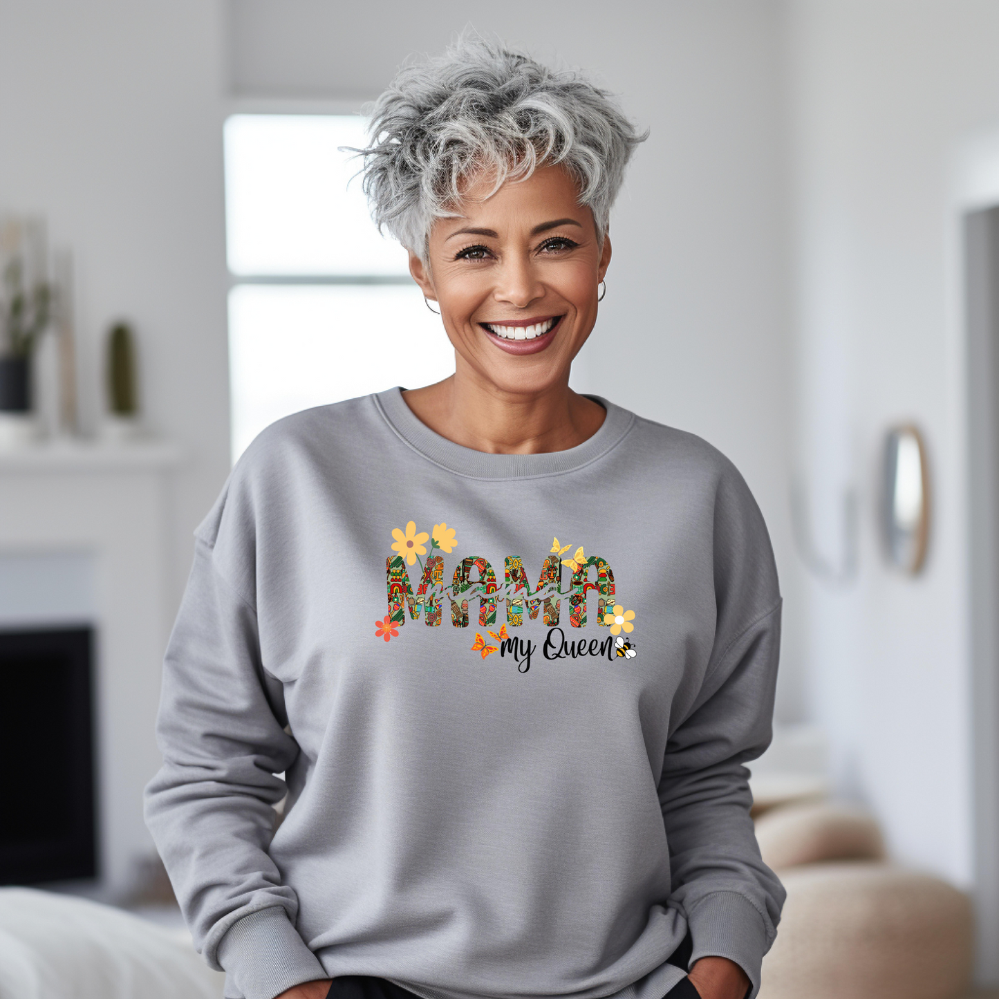 Mama My Queen Mothers Day Royal Sweatshirt