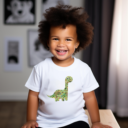 Toddler Baby Dino Short Sleeve Shirt