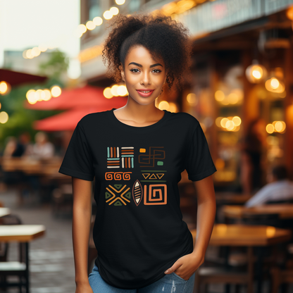 Abstract African Prints Unisex Adult T Shirt