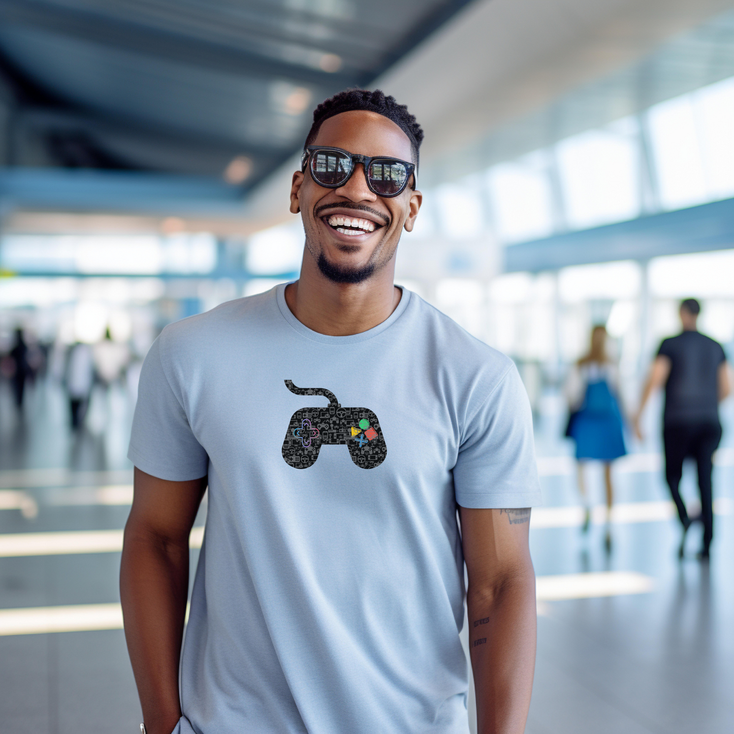 Gamer Controller T Shirt for Adults