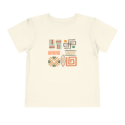 African Patterns - Unisex Toddler Short Sleeve T-shirt