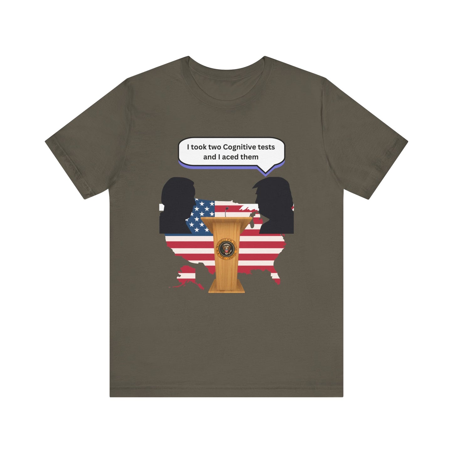 2024 US Presidential Debate Shirt, I took two Cognitive Test and Aced them