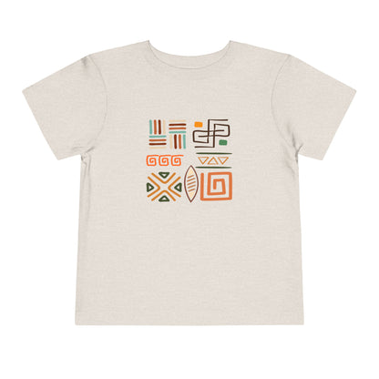 African Patterns - Unisex Toddler Short Sleeve T-shirt