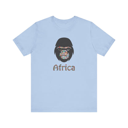 African Gorilla Short Sleeve T Shirt