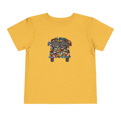 School Bus Toddler T Shirt, Preschool TK, Kindergarten