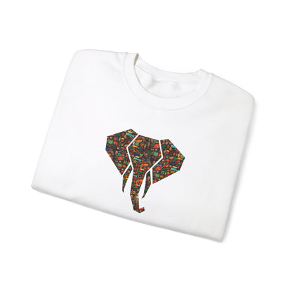 Unisex African Elephant Sweatshirt