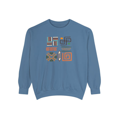 Abstract African symbols Unisex Comfort Sweatshirt