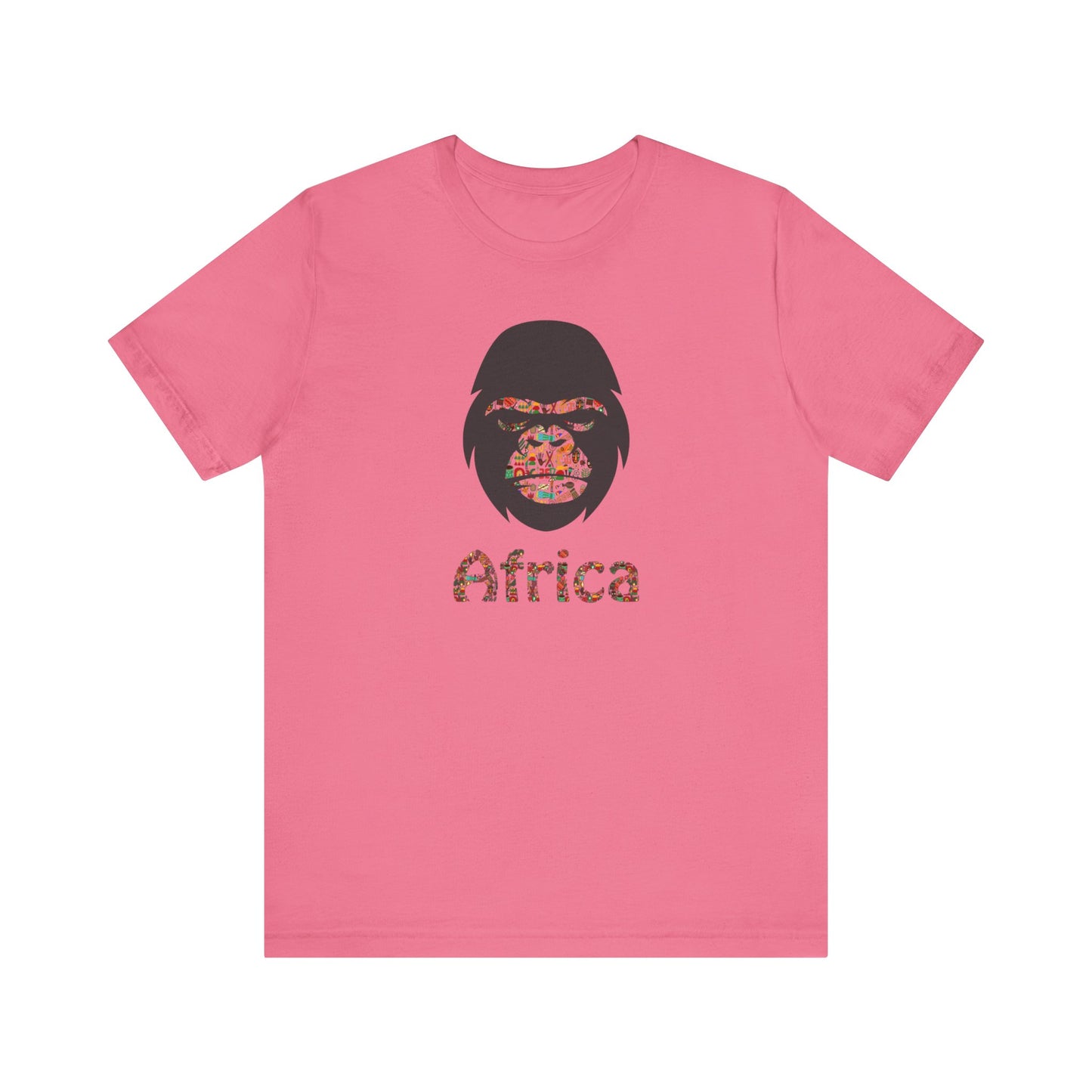 African Gorilla Short Sleeve T Shirt